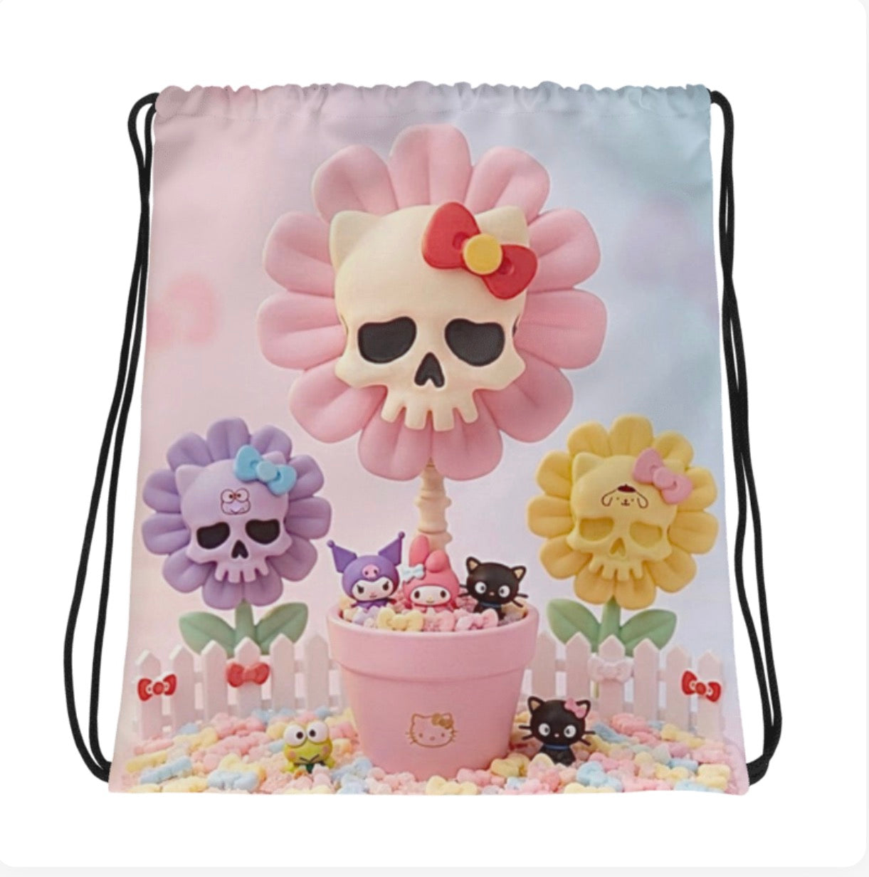 Hi Kitty Drawstring bag